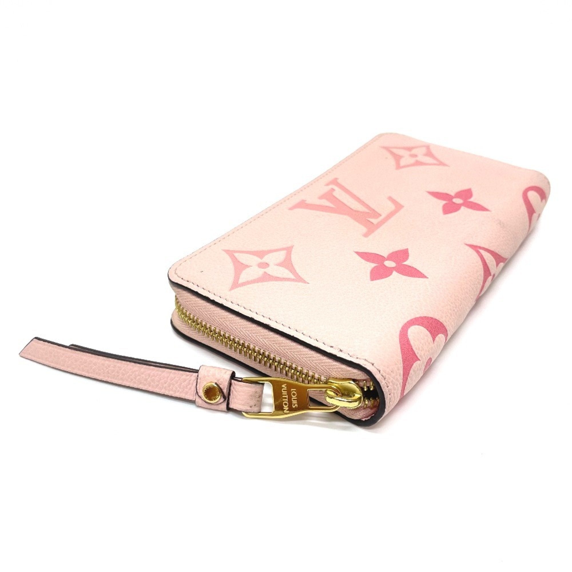 Louis Vuitton Monogram Empreinte Pink Monogram Empreinte Long Wallet