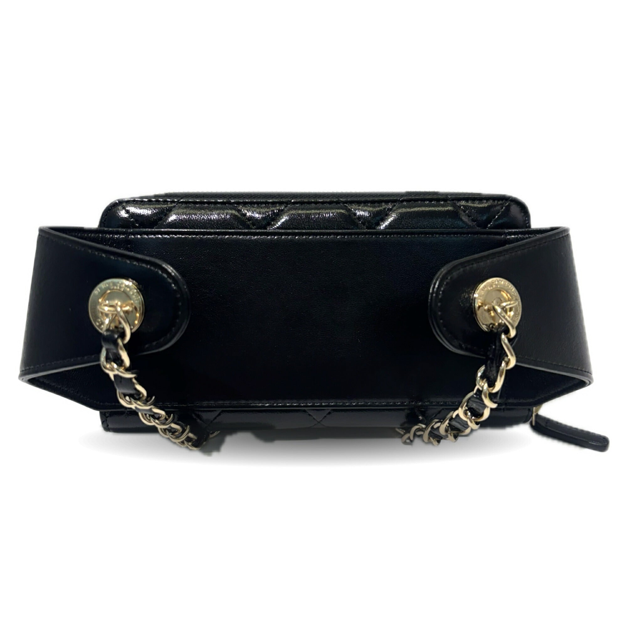 Chanel Black Leather Long Wallet (Bi-Fold)