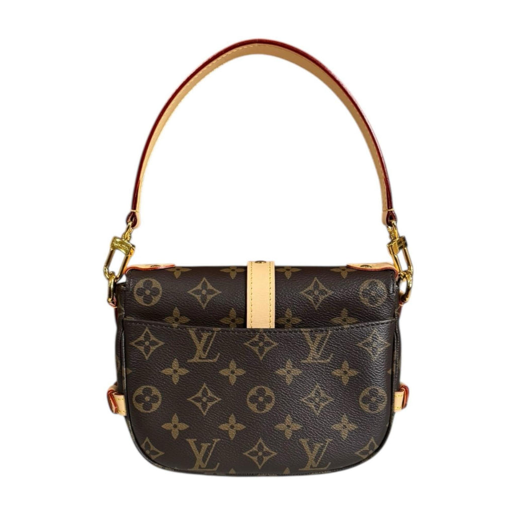 Louis Vuitton Brown Monogram Canvas Shoulder Bag