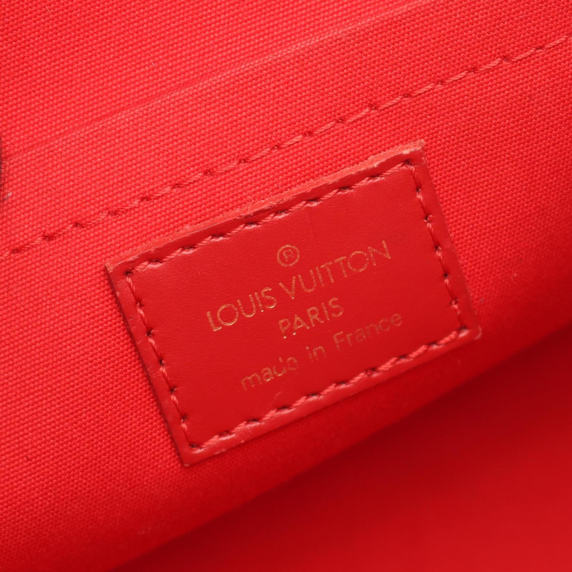 Louis Vuitton Red Color Leather Shoulder Bag