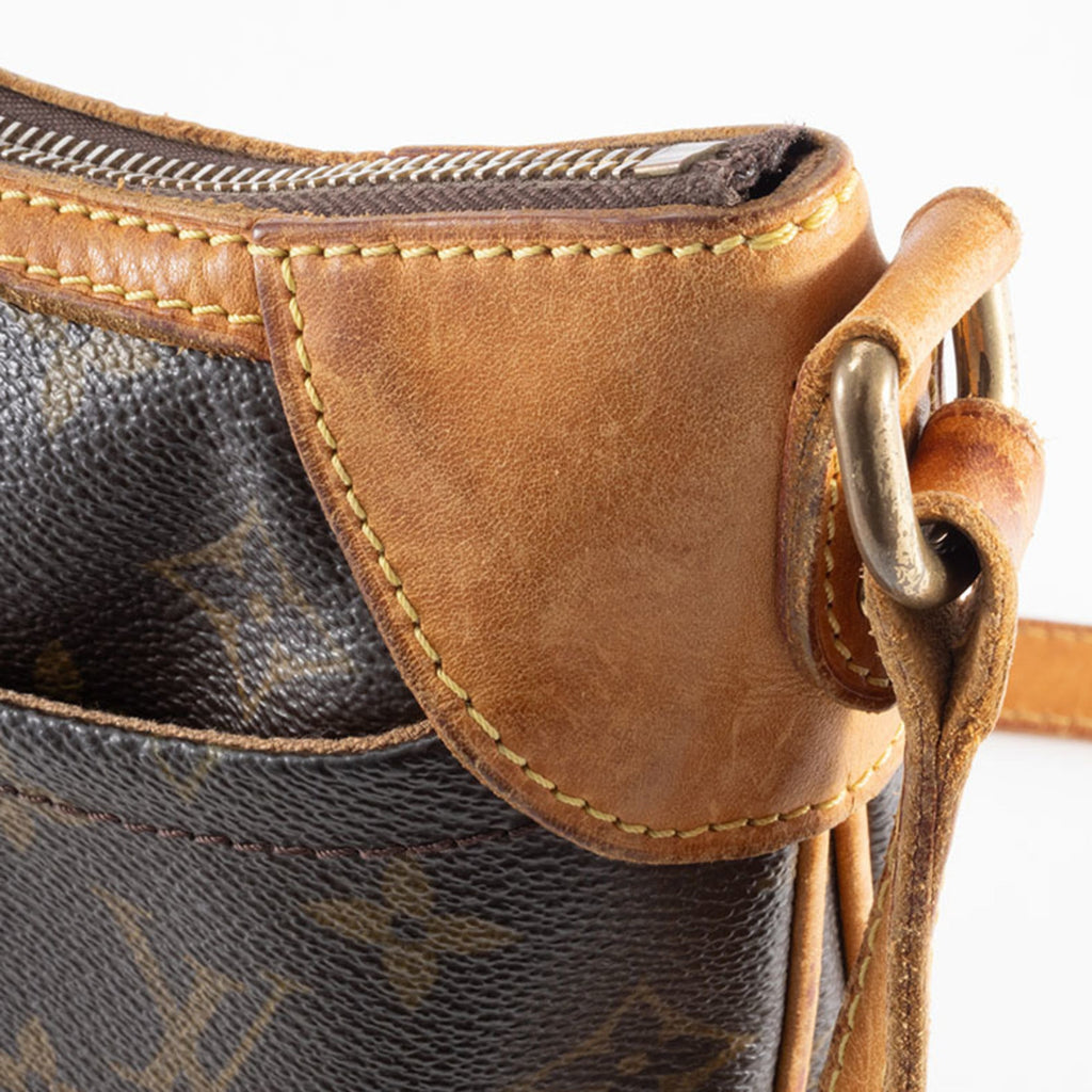 Louis Vuitton Brown Monogram Canvas Shoulder Bag