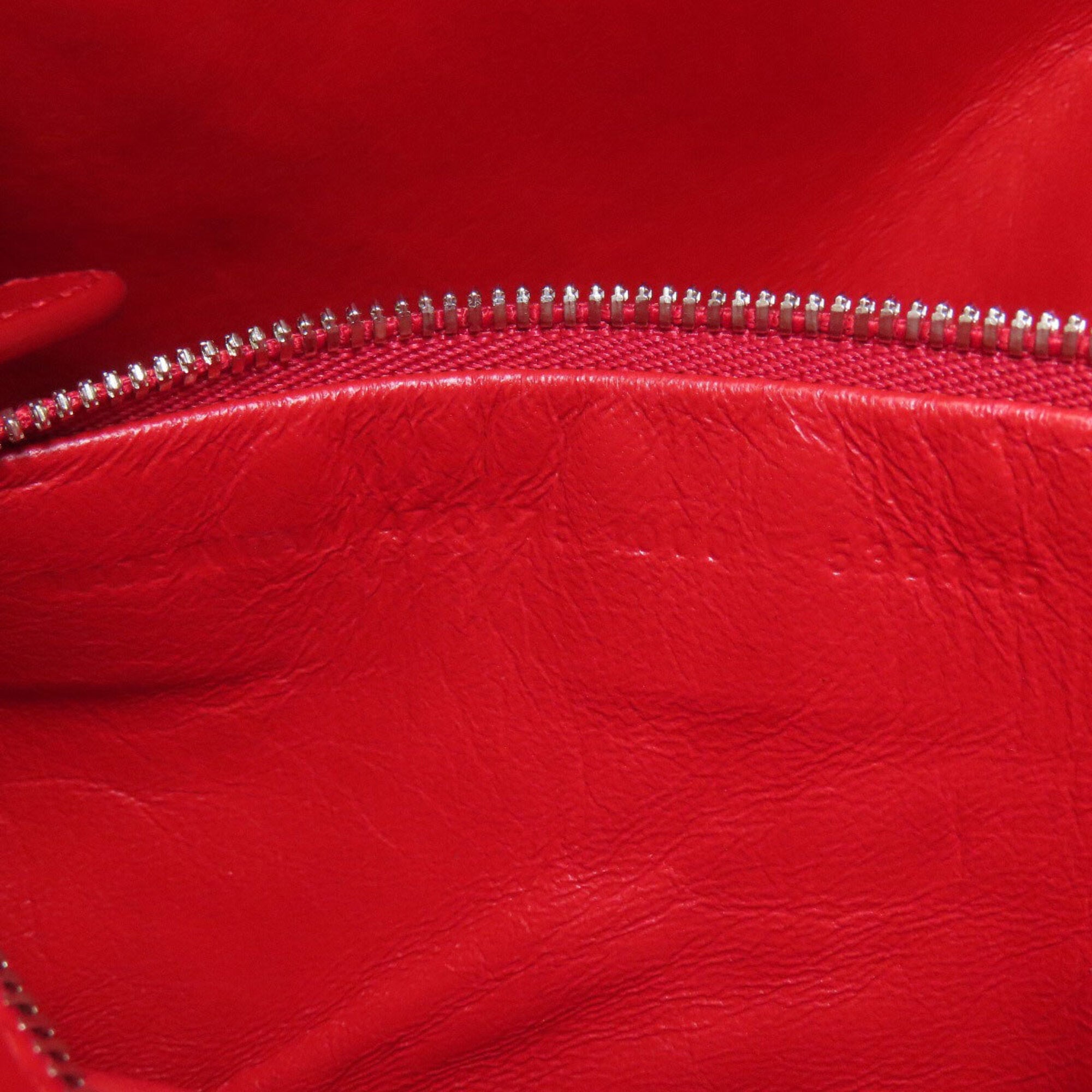 Balenciaga Black Leather Hand