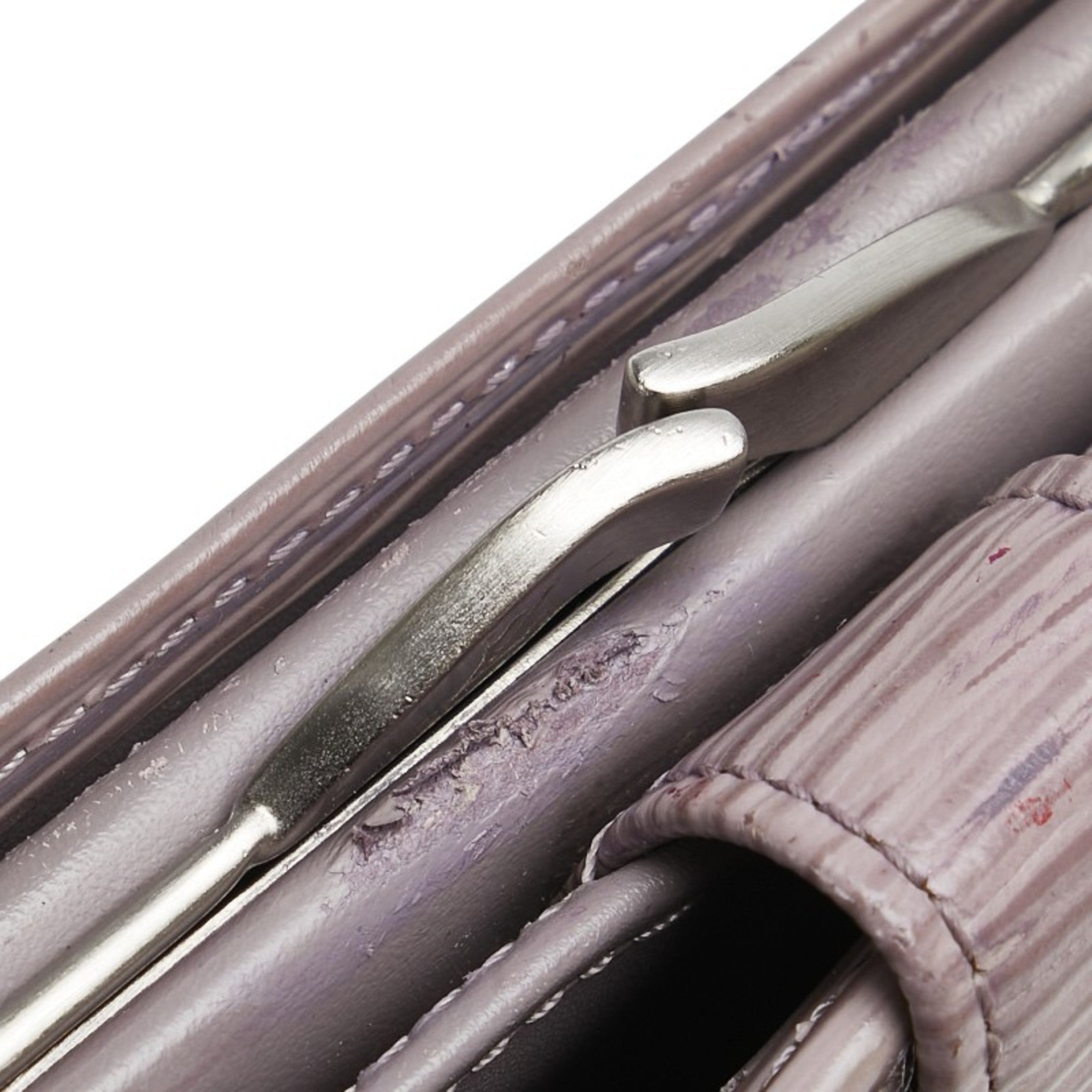 Louis Vuitton Epi Purple Leather Wallet