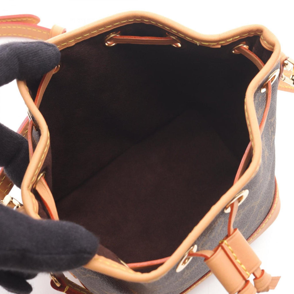 Louis Vuitton Brown Coated Canvas Leather Handbag
