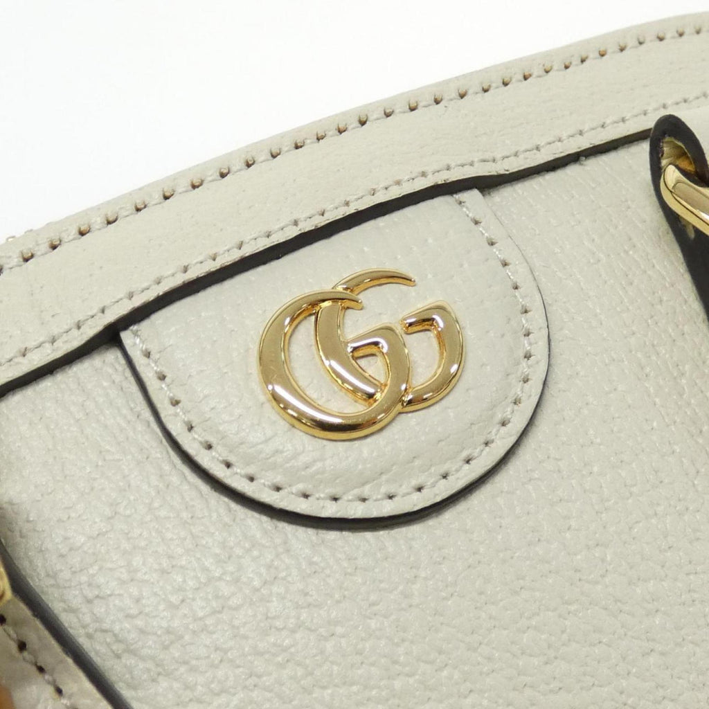 Gucci White Leather Handbag (Pre-Owned)