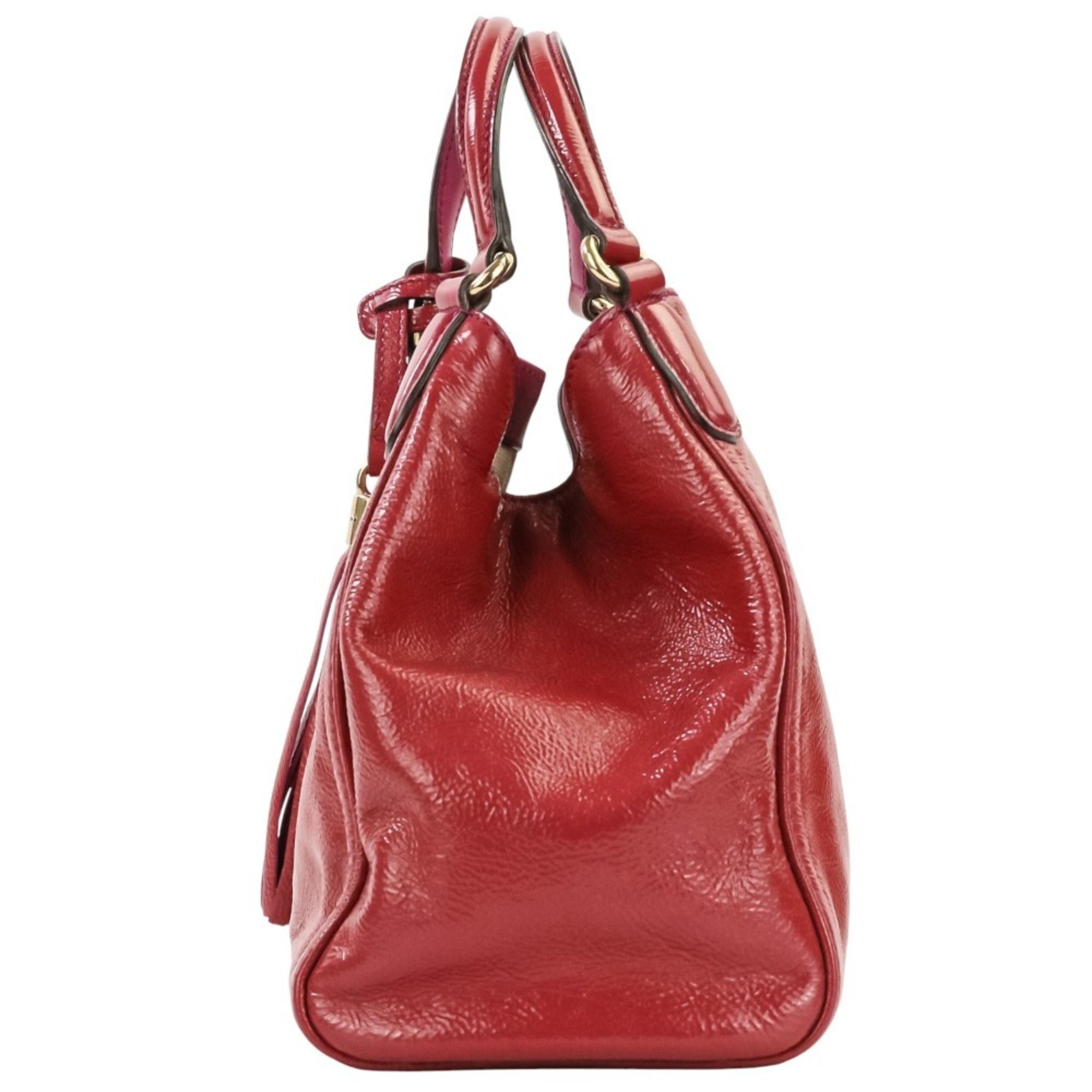 Gucci Red Color Handbag (Pre-Owned)