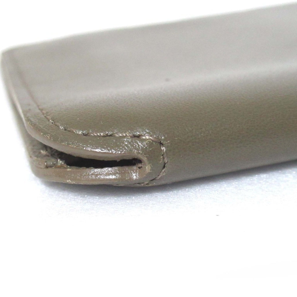 Louis Vuitton Khaki Leather Long Wallet