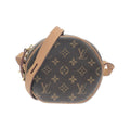 Louis Vuitton Brown Coated Canvas Shoulder Bag