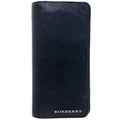 Burberry Black Leather Long Wallet (Bi-Fold)