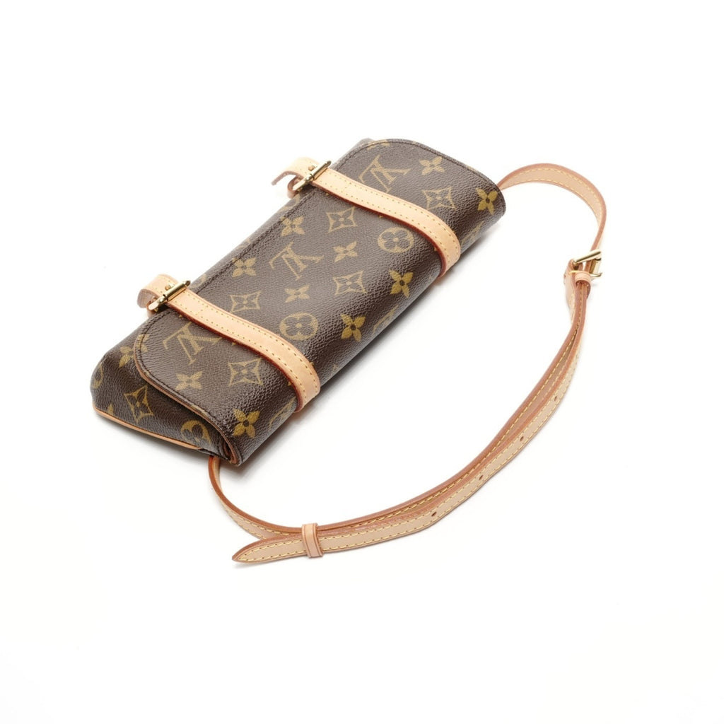 Louis Vuitton Monogram Brown Monogram Pochette Shoulder Bag