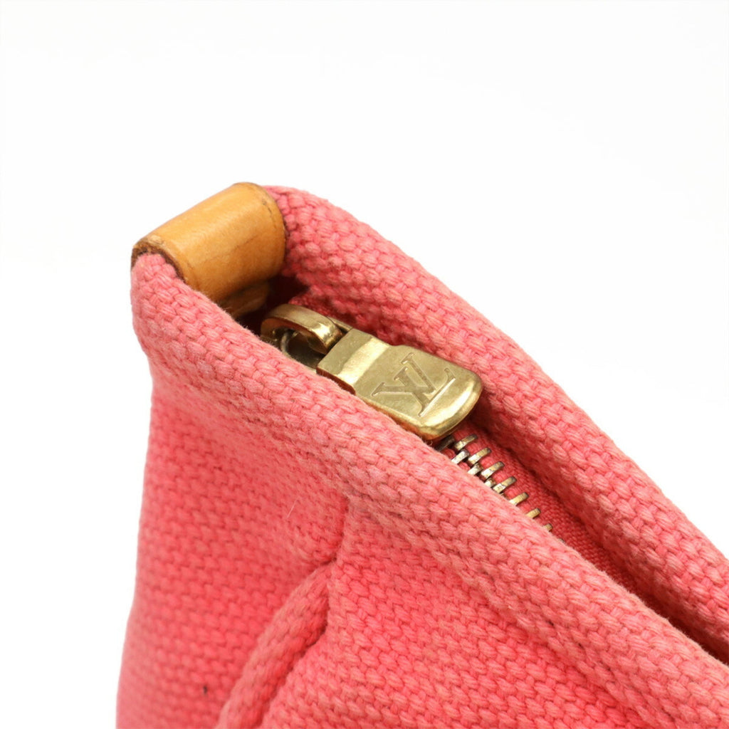 Louis Vuitton Rose Canvas Shoulder Bag Tote Bag