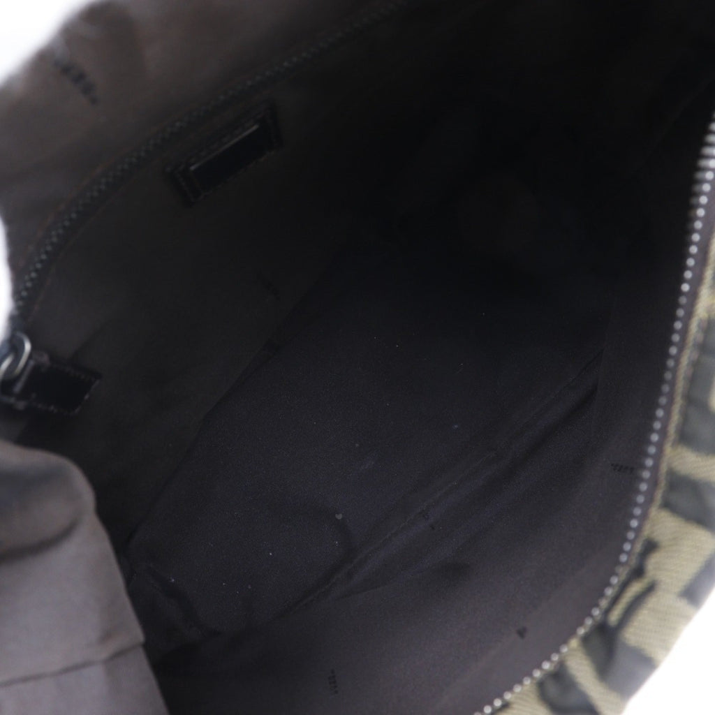 Fendi Brown Nylon Shoulder Bag
