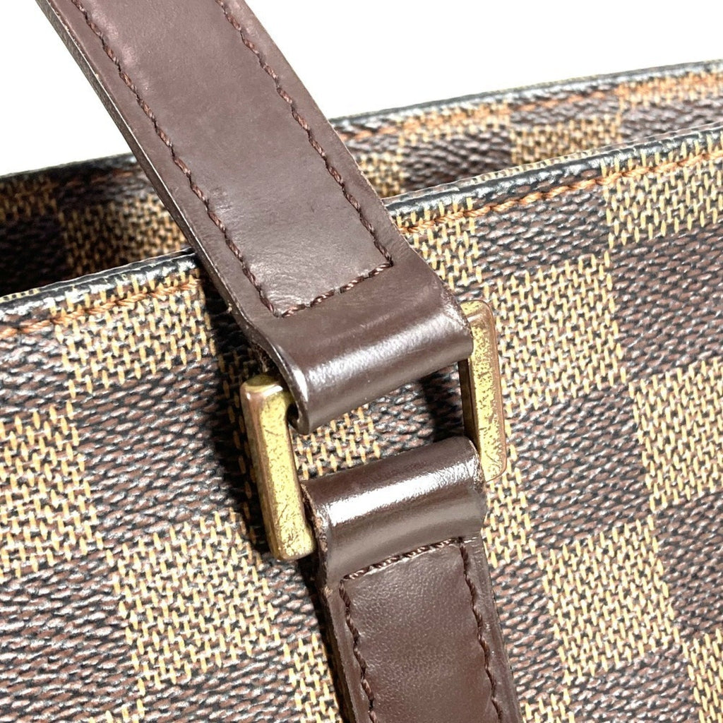 Louis Vuitton Brown Damier Canvas Ebene Damier Canvas Shoulder Bag Tote Bag
