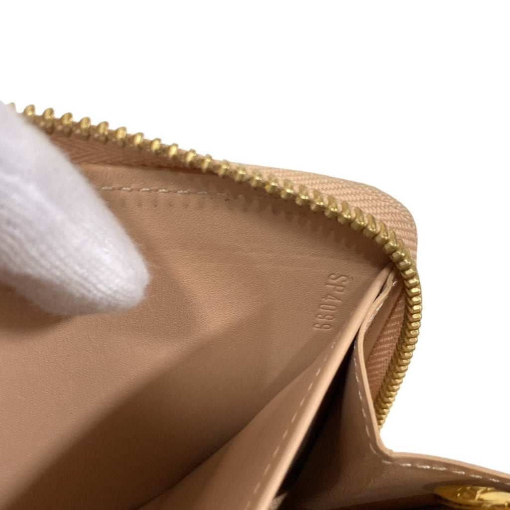 Louis Vuitton Beige Monogram Vernis Wallet
