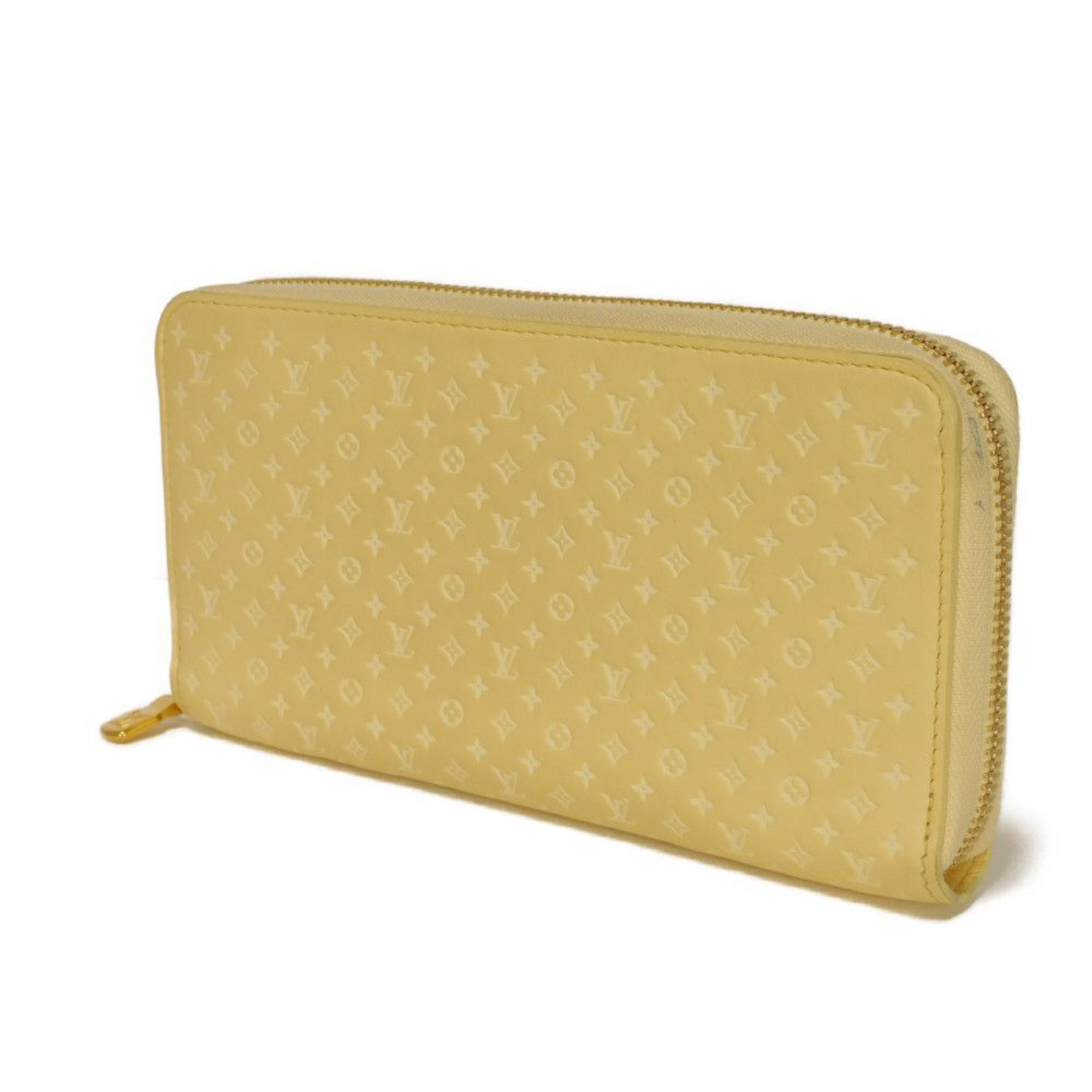 Louis Vuitton Monogram Jaune Yellow Leather Coin Purse/Coin Case