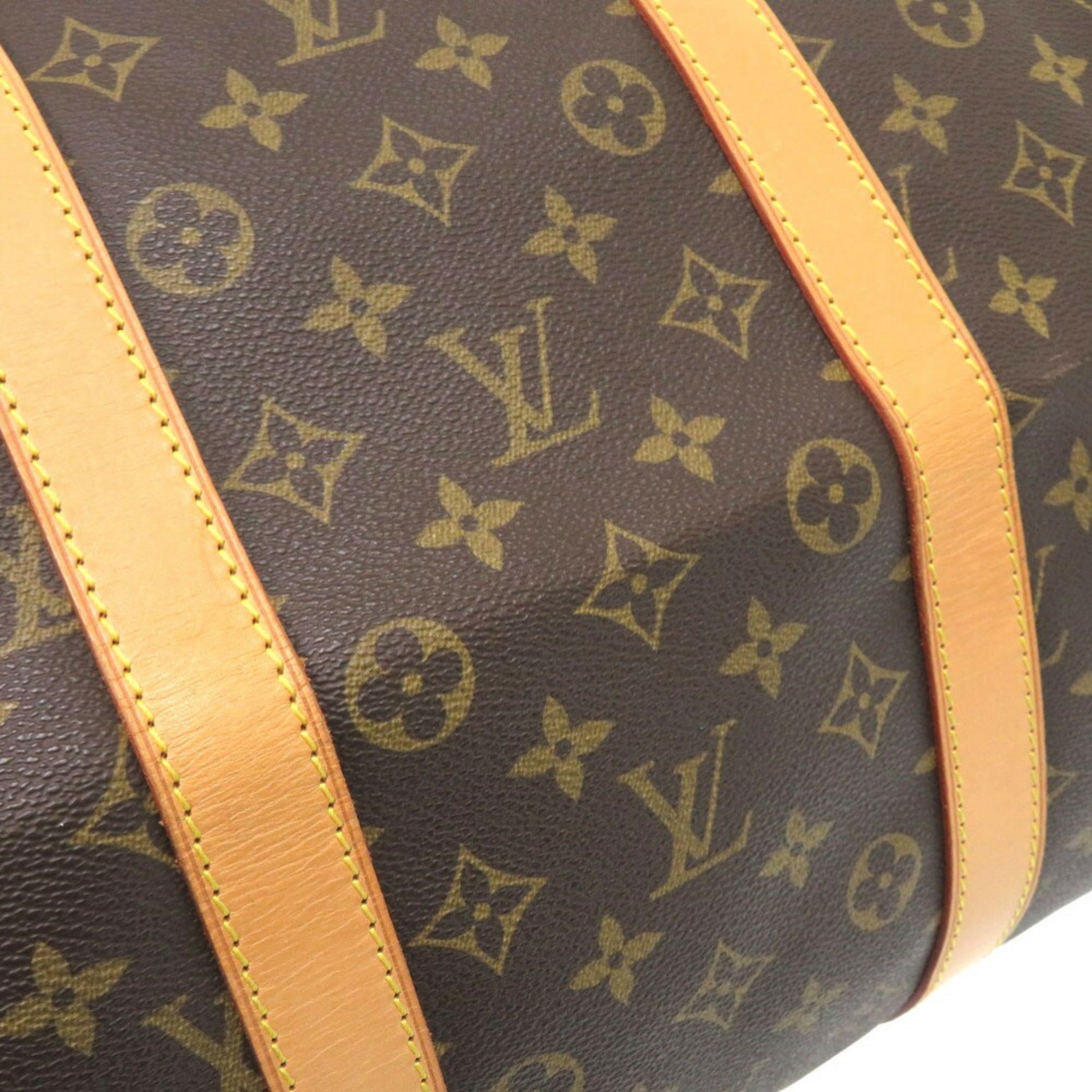 Louis Vuitton Brown Monogram Boston Bag