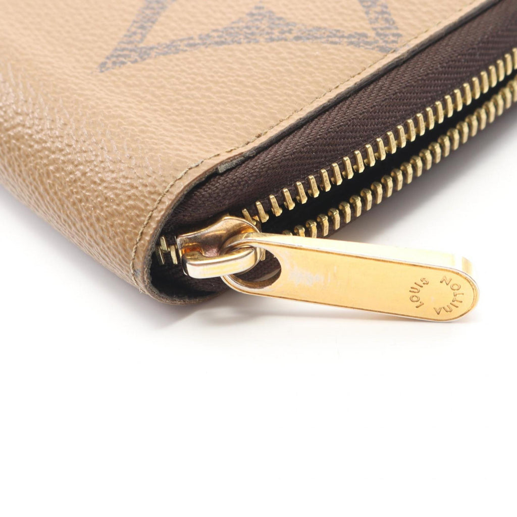 Louis Vuitton Brown Coated Canvas Long Wallet