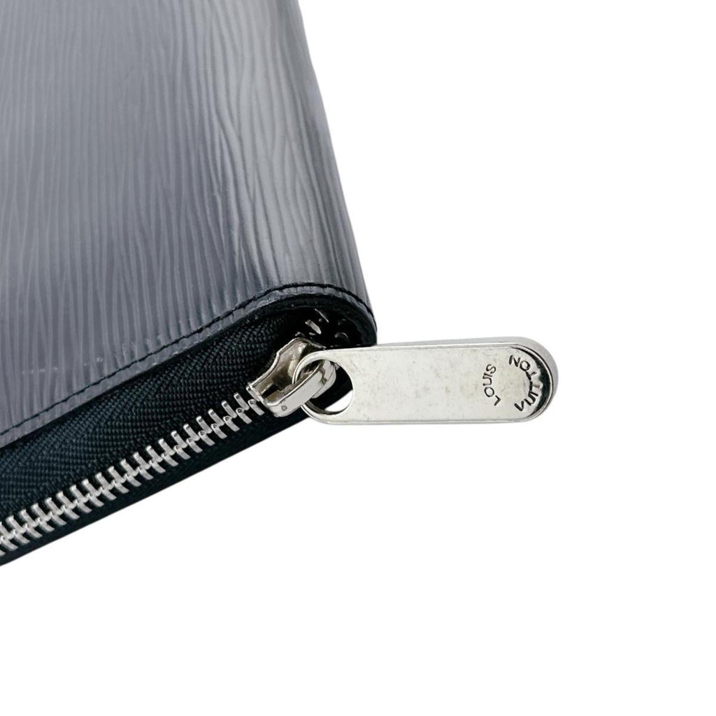 Louis Vuitton Noir Epi Leather Long Wallet