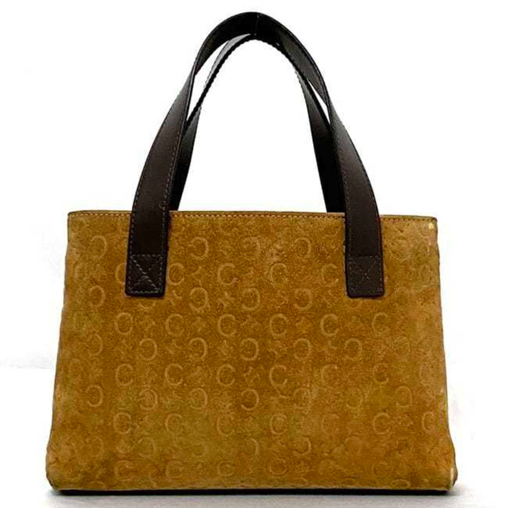Celine Brown Suede Leather Handbag