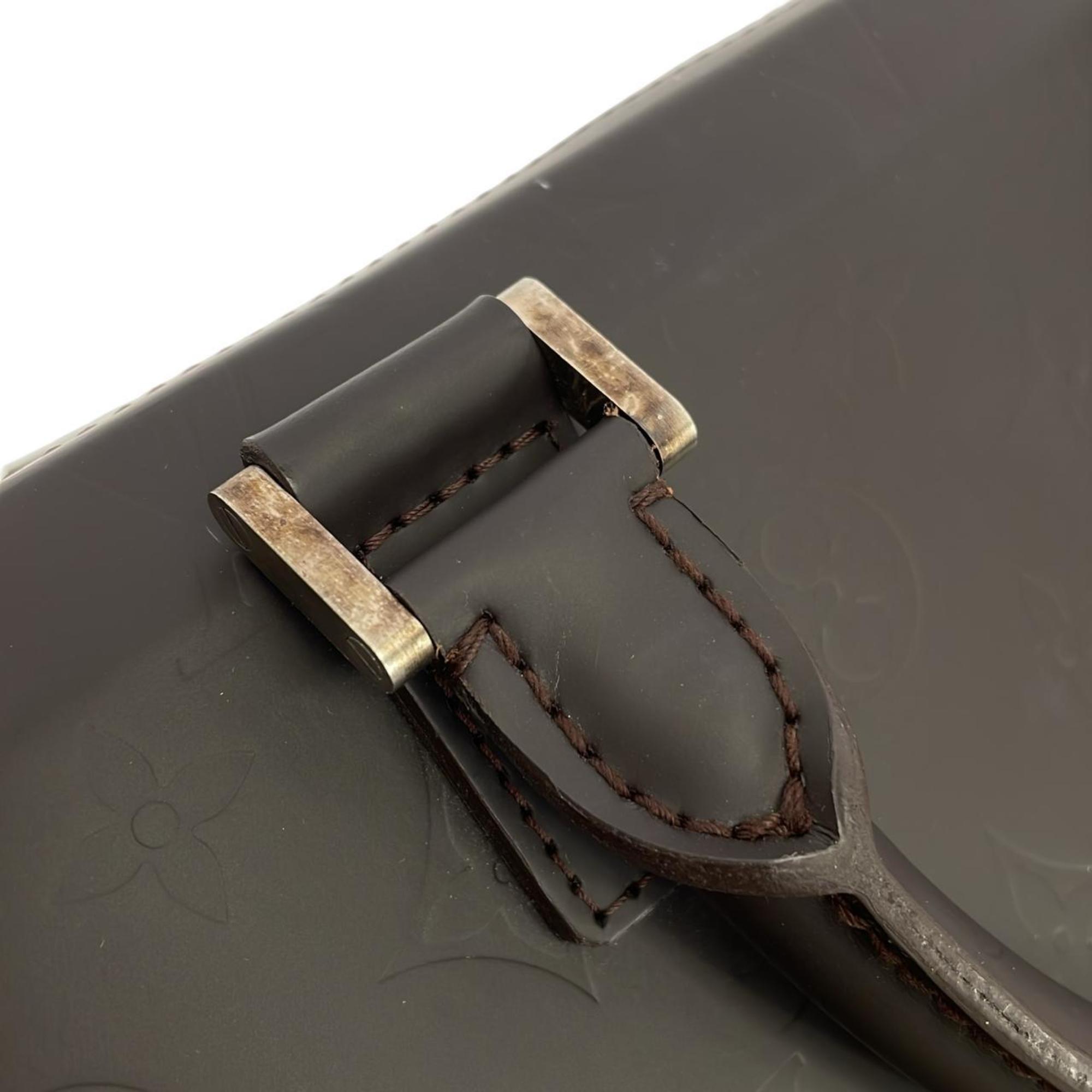 Louis Vuitton Marron Monogram Glacé Coated Canvas Handbag