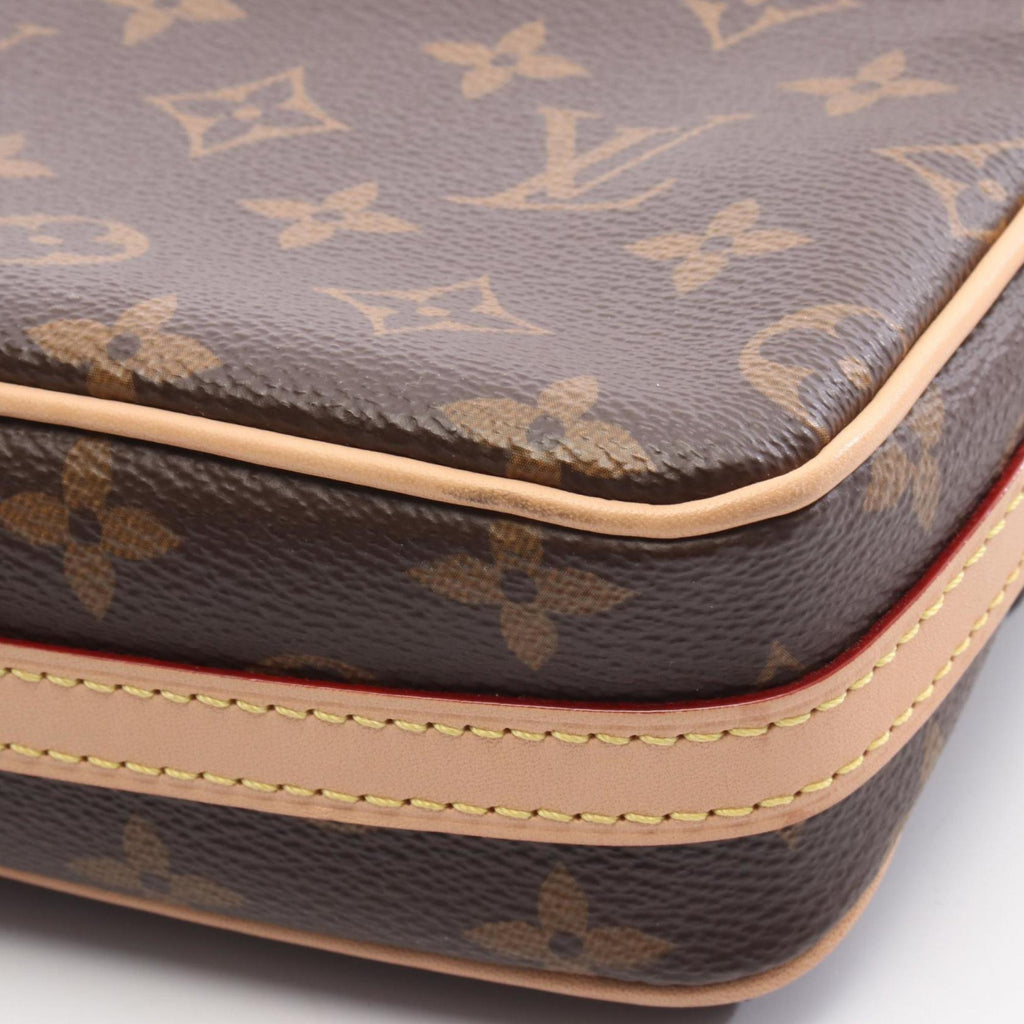 Louis Vuitton Brown Monogram Monogram Leather Shoulder Bag