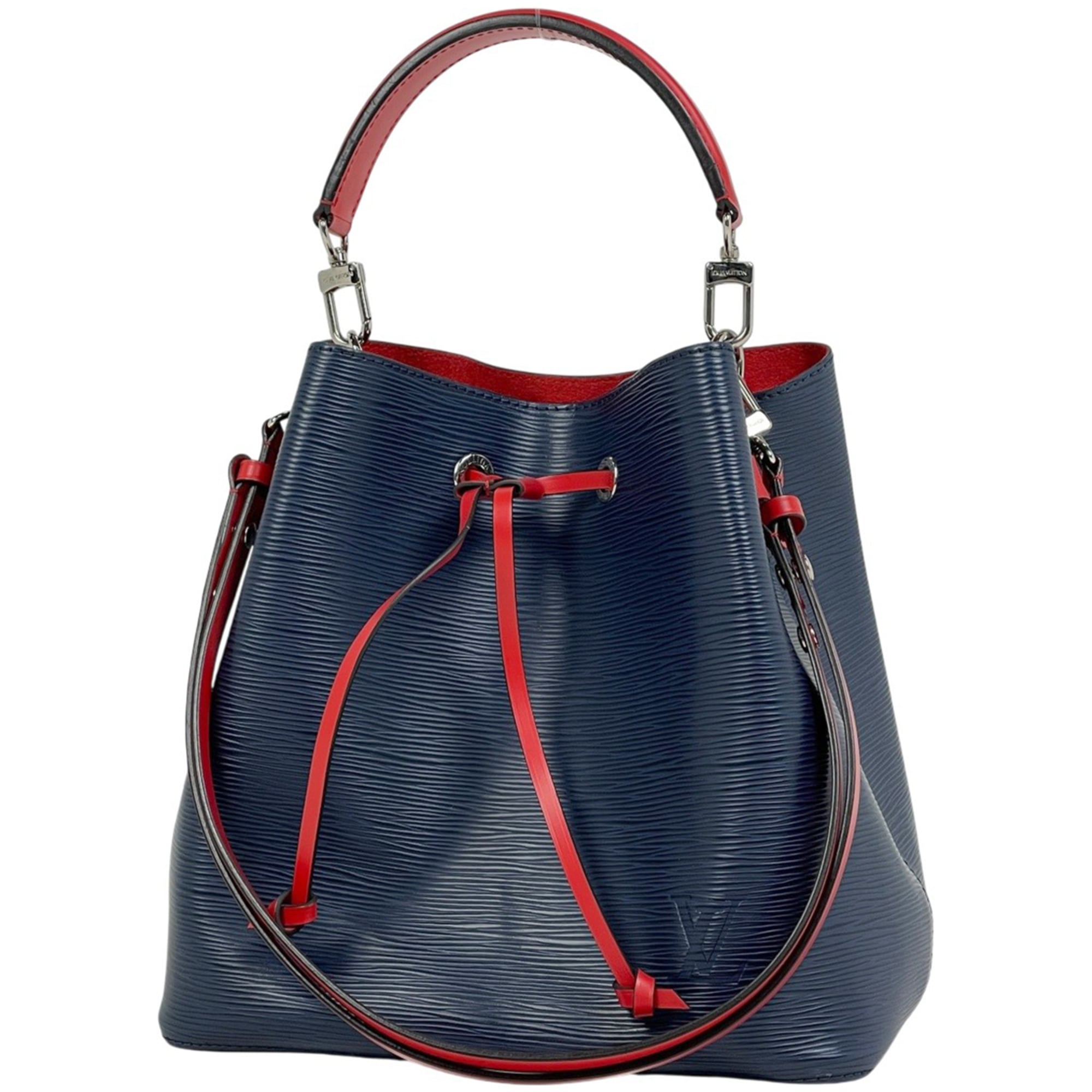 Louis Vuitton Blue Indigo Epi Leather Handbag Shoulder Bag