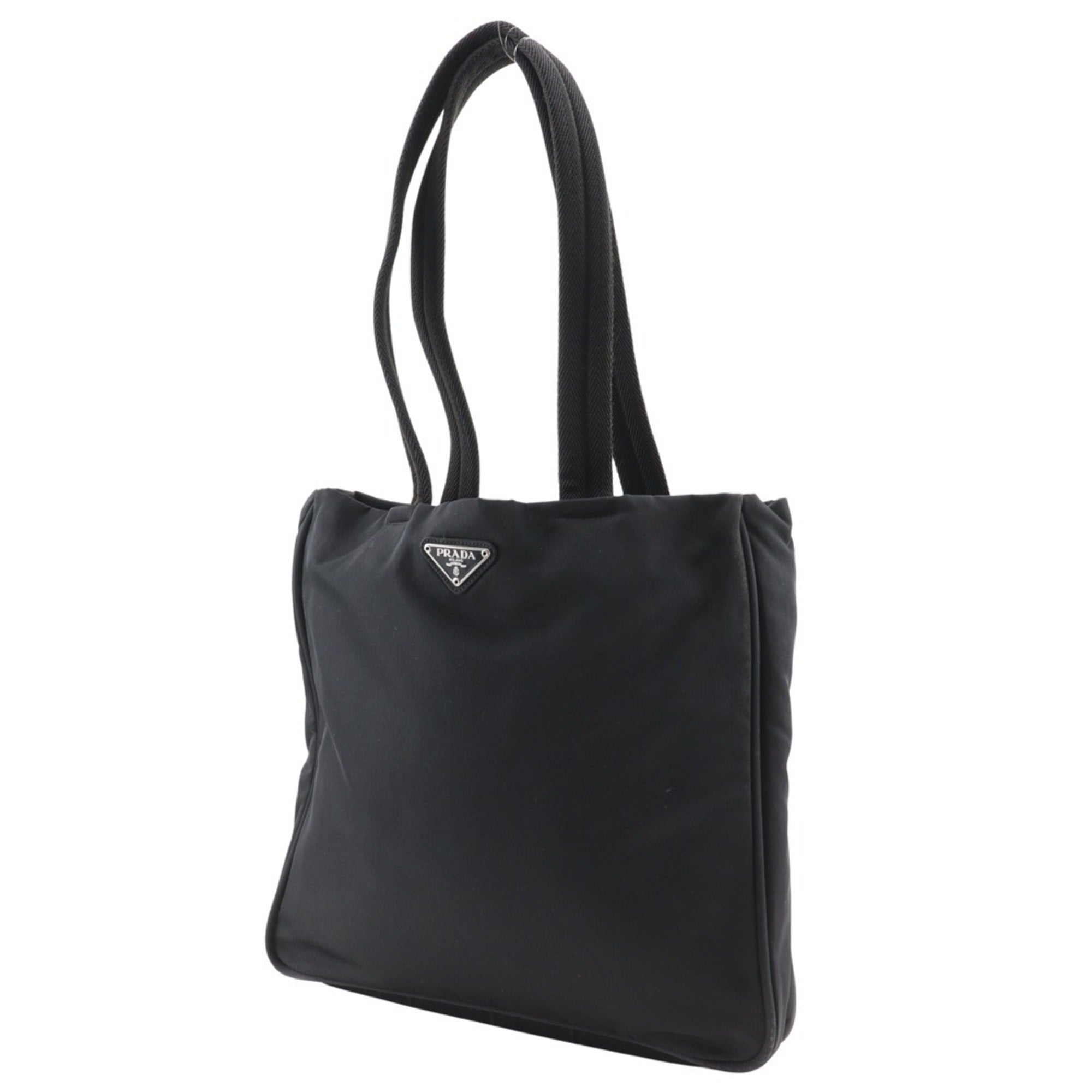 Prada Black Nylon Tote Bag