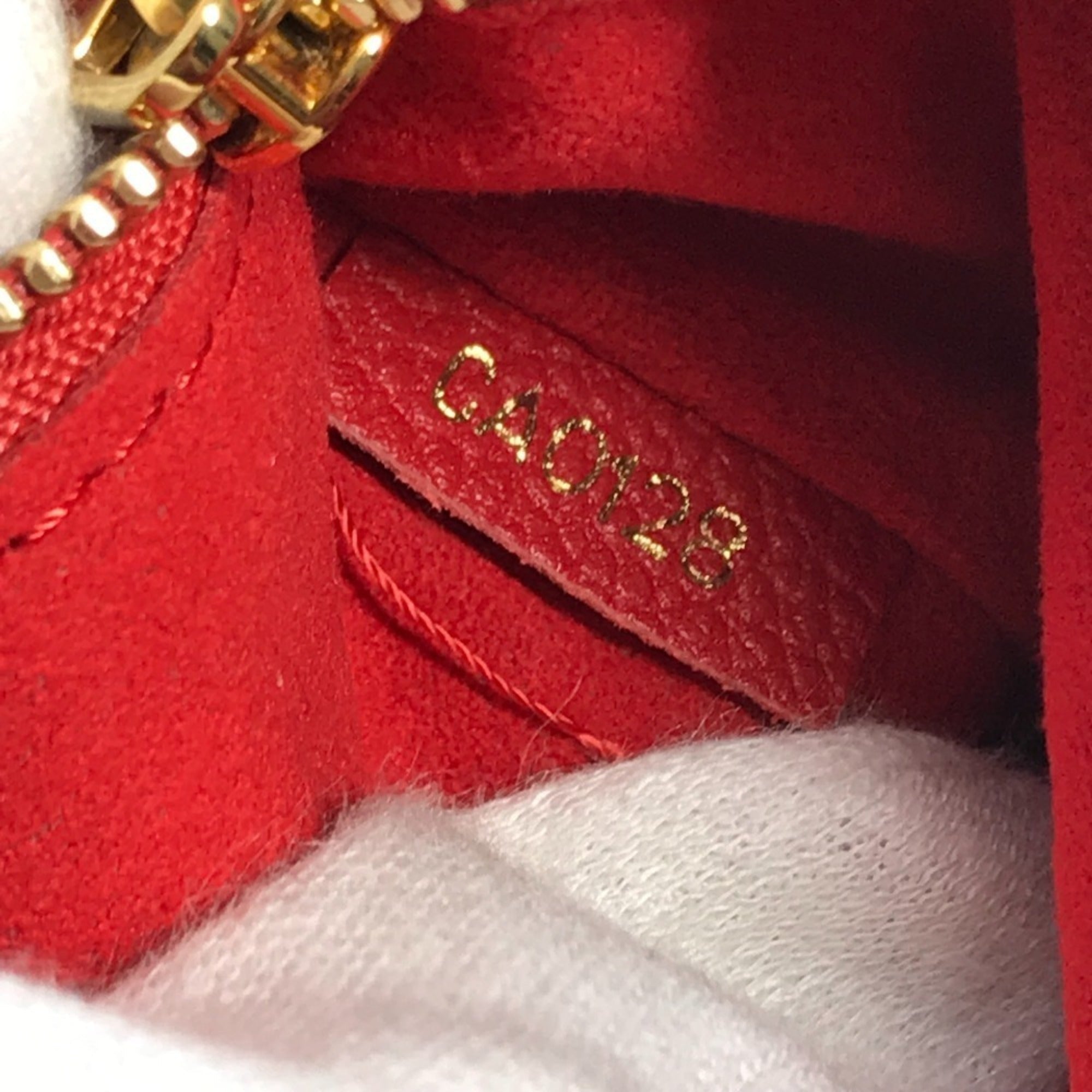 Louis Vuitton Brown Red Color Monogram Pochette Shoulder Bag