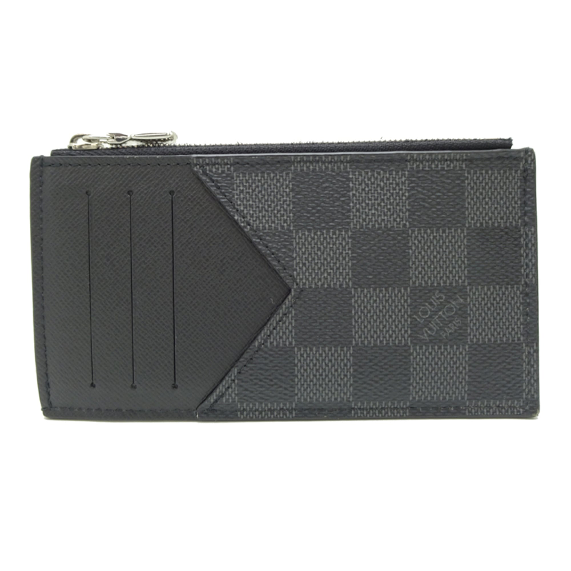 Louis Vuitton Damier Graphite Black Damier Graphite Coin Purse/Coin Case