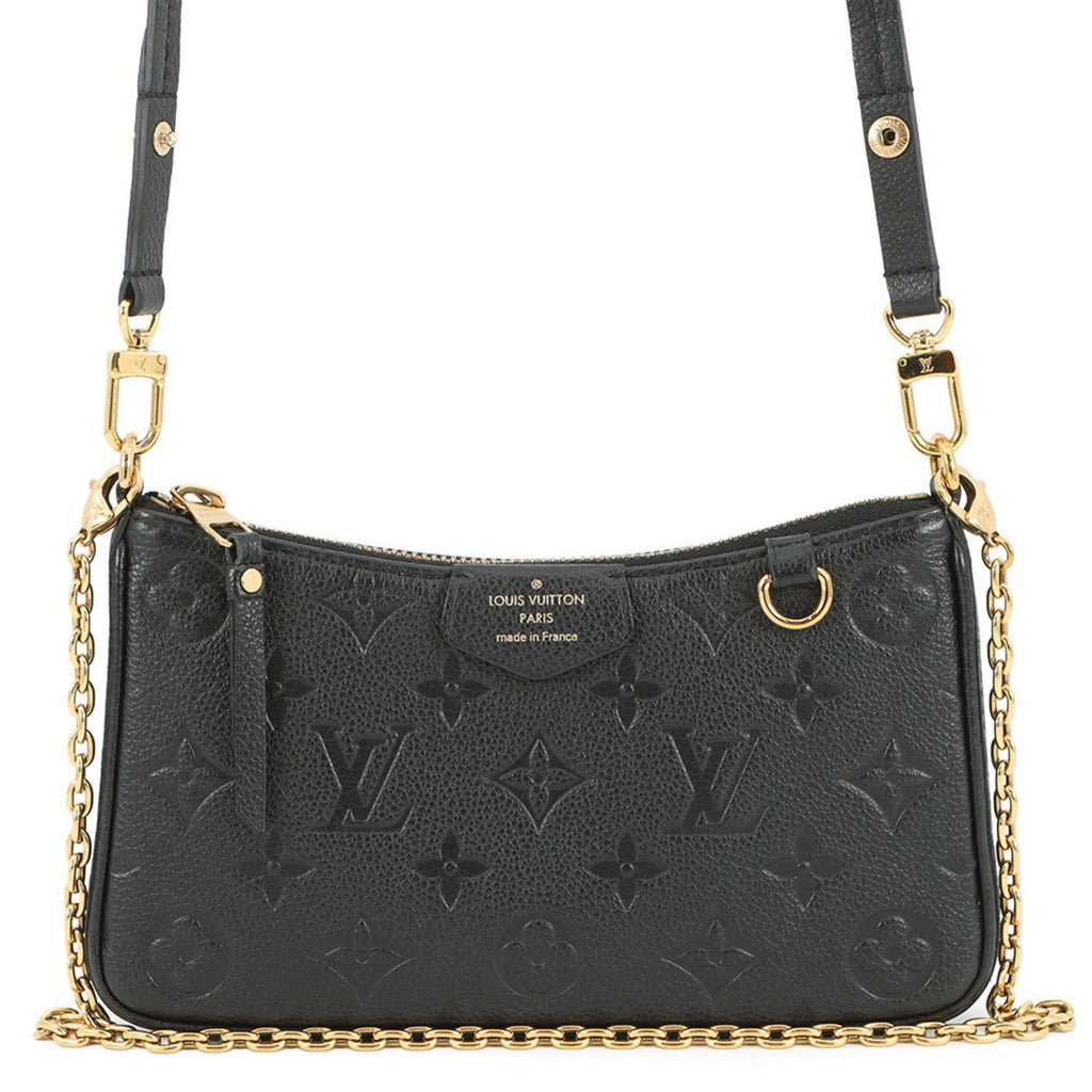 Louis Vuitton Noir Monogram Empreinte Shoulder Bag
