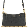 Louis Vuitton Noir Monogram Empreinte Shoulder Bag