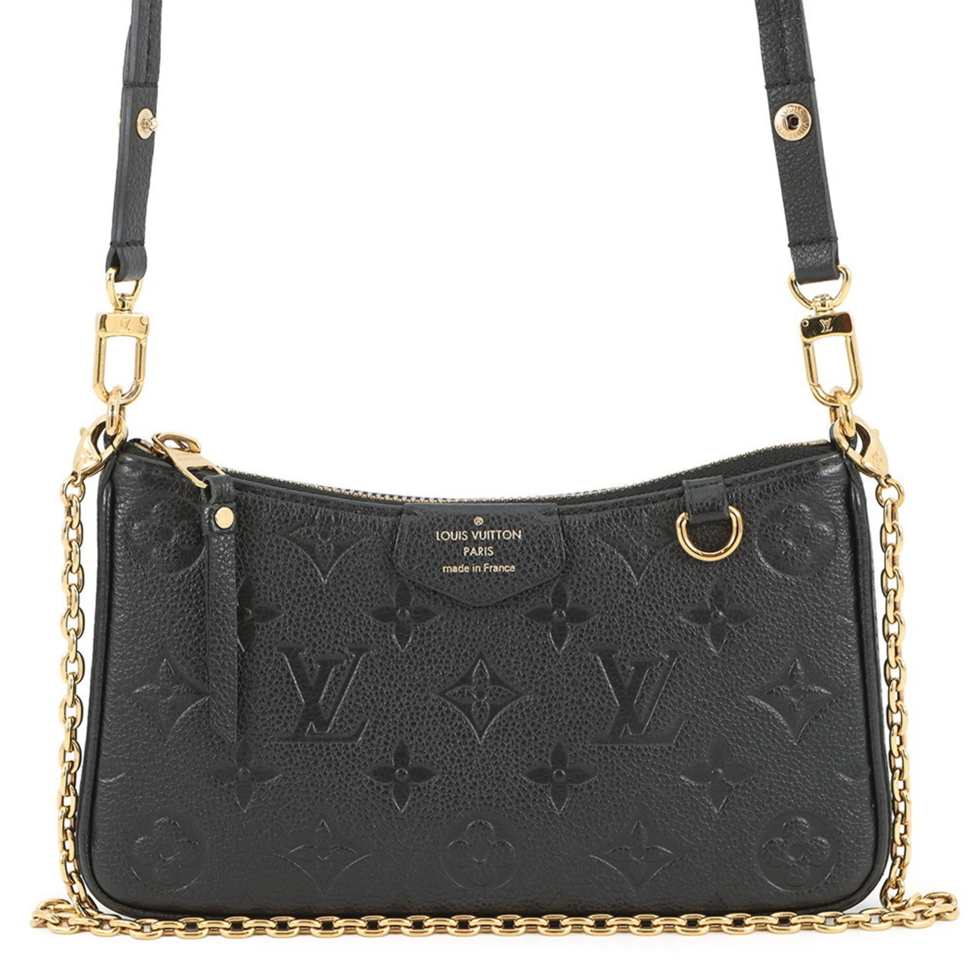 Louis Vuitton Noir Monogram Empreinte Shoulder Bag