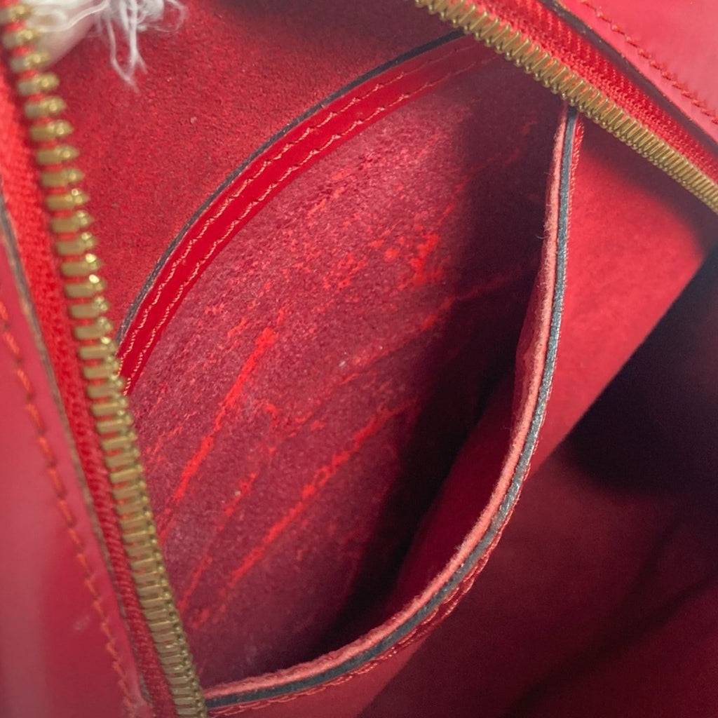 Louis Vuitton Red Color Epi Leather Backpack