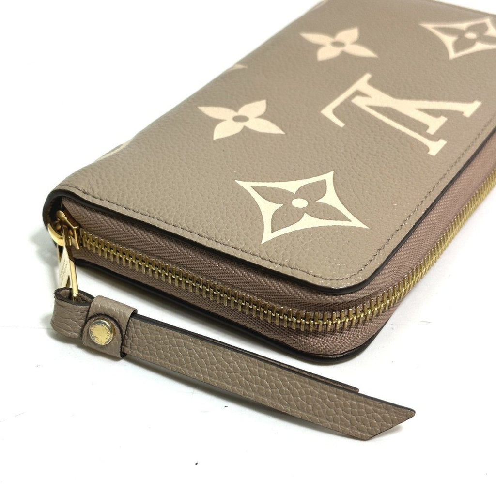 Louis Vuitton Monogram Empreinte Beige Tourterelle Monogram Empreinte Long Wallet