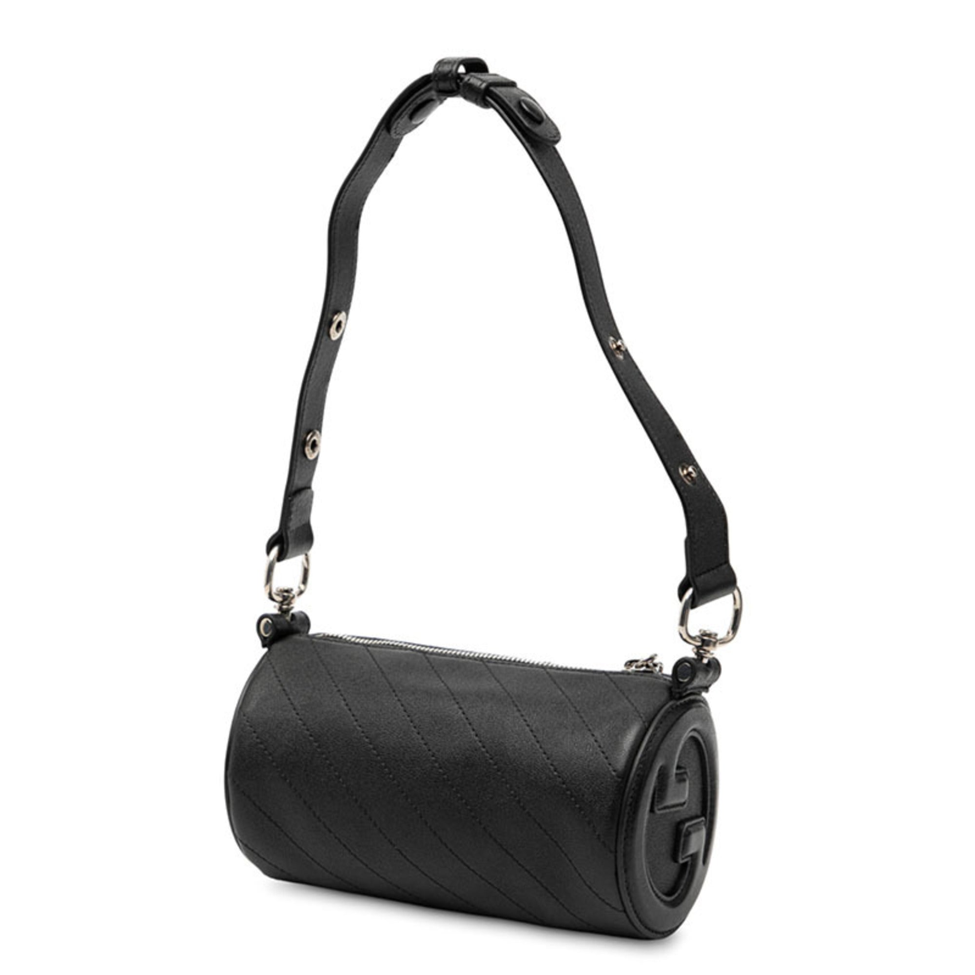 Gucci Black Leather Shoulder Bag (Pre-Owned)