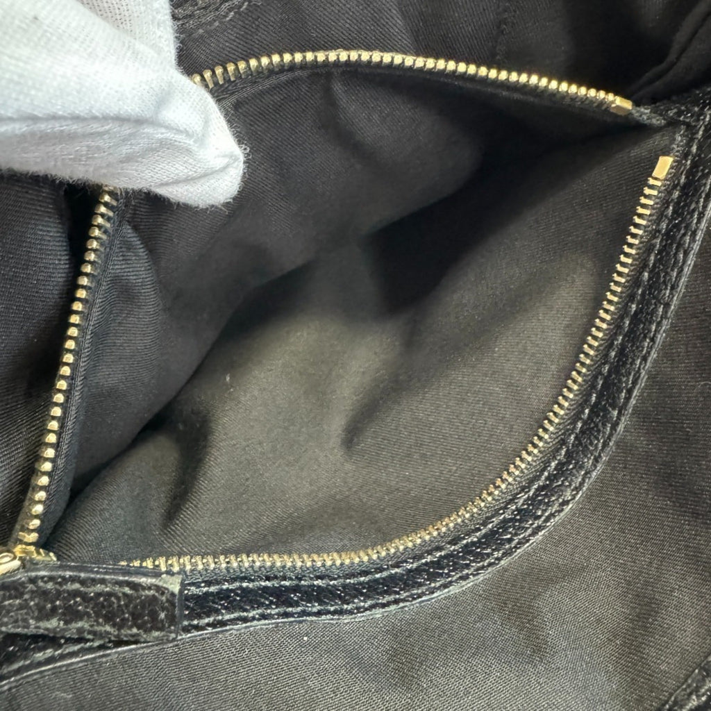 Gucci Black Canvas Tote Bag (Pre-Owned)