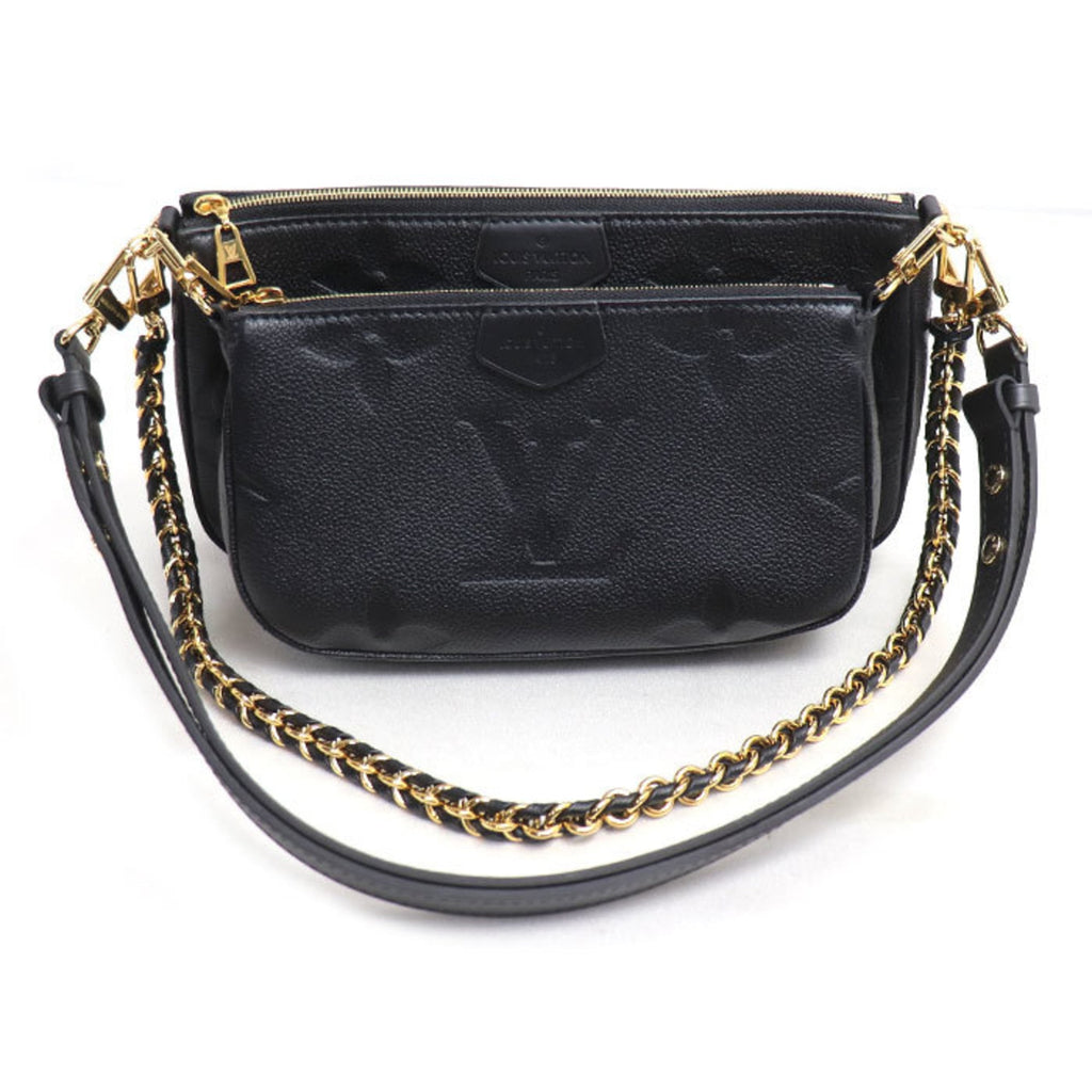 Louis Vuitton Black Monogram Empreinte Pouch Shoulder Bag
