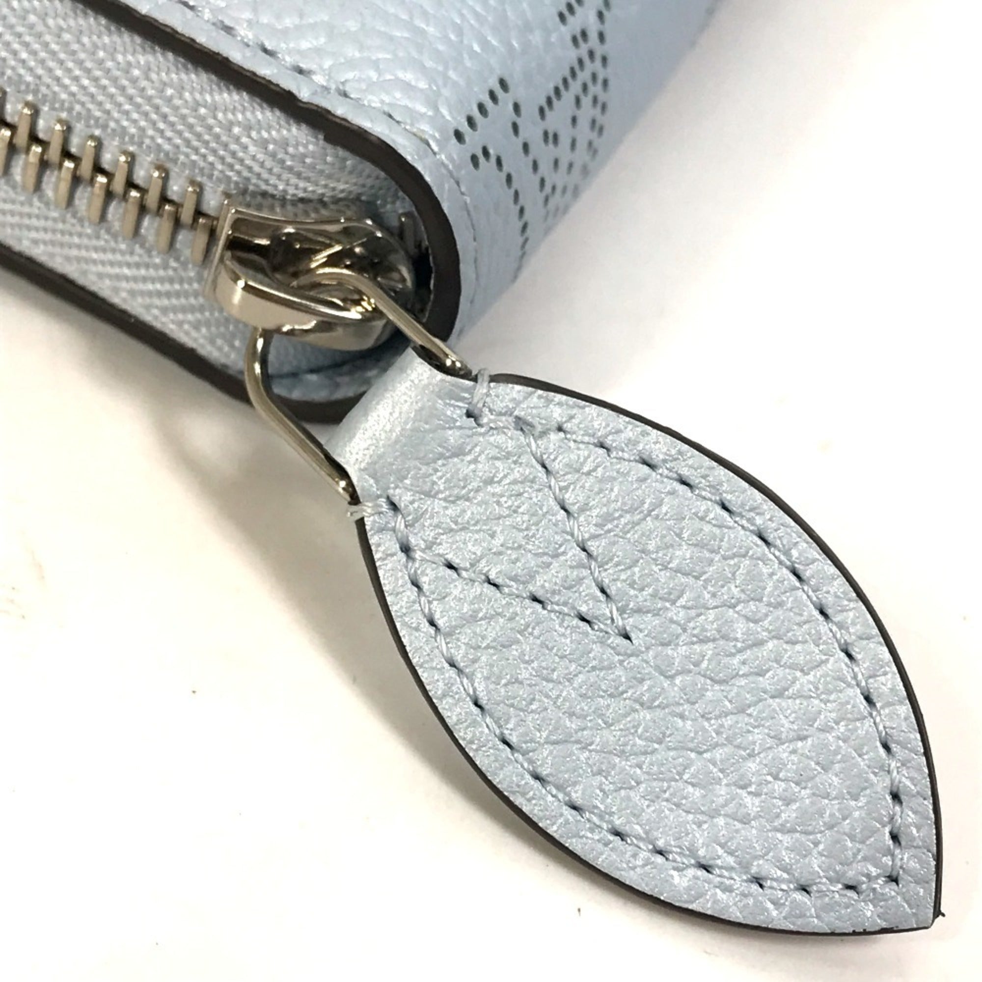 Louis Vuitton Mahina Blue Monogram Long Wallet