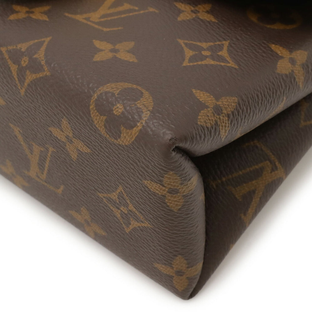 Louis Vuitton Monogram Black Noir Monogram Leather Handbag Shoulder Bag