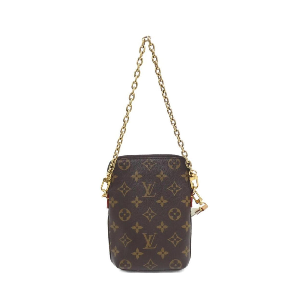 Louis Vuitton Marron Coated Canvas Shoulder Bag