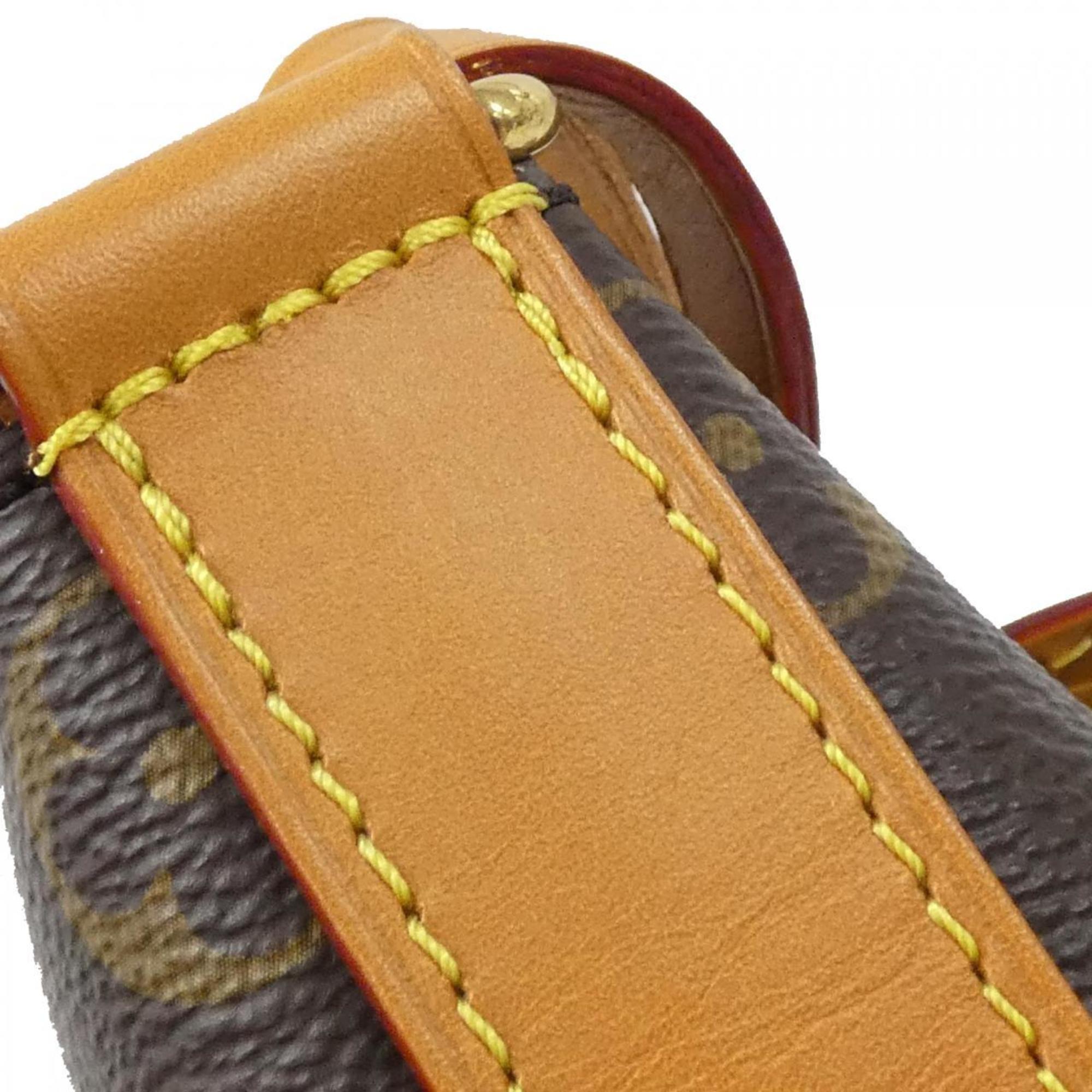Louis Vuitton Brown Coated Canvas Shoulder Bag