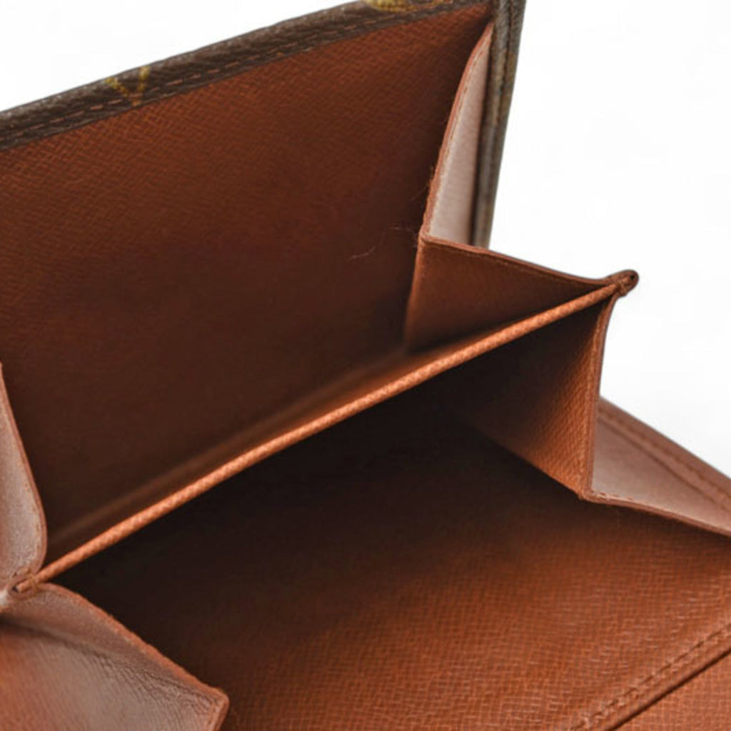 Louis Vuitton Brown Coated Canvas Wallet