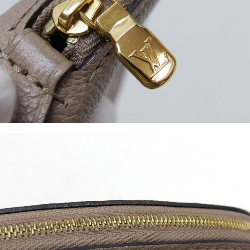 Louis Vuitton Monogram Empreinte Beige Grayish Tourterelle Monogram Empreinte Pochette