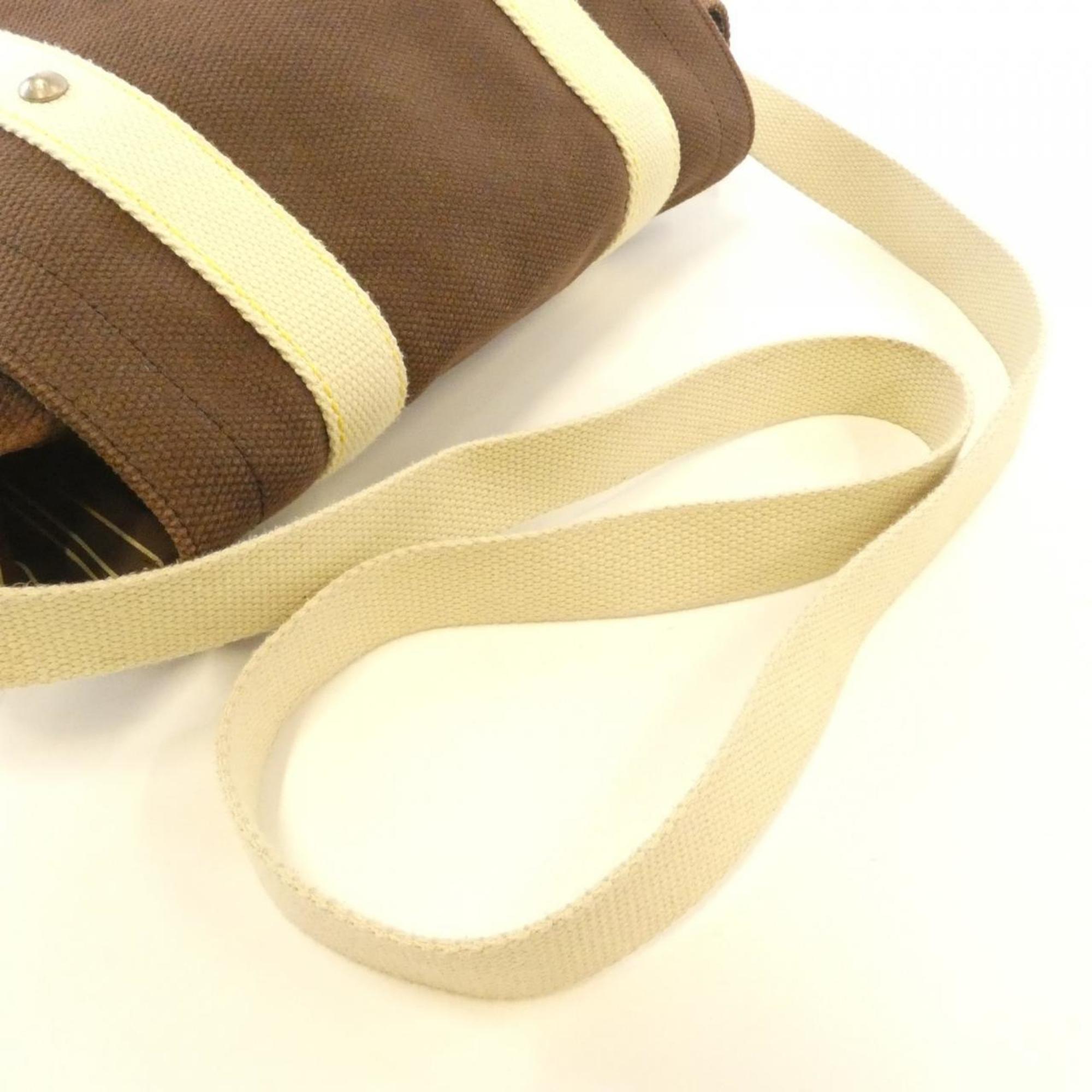 Louis Vuitton Moka Canvas Shoulder Bag