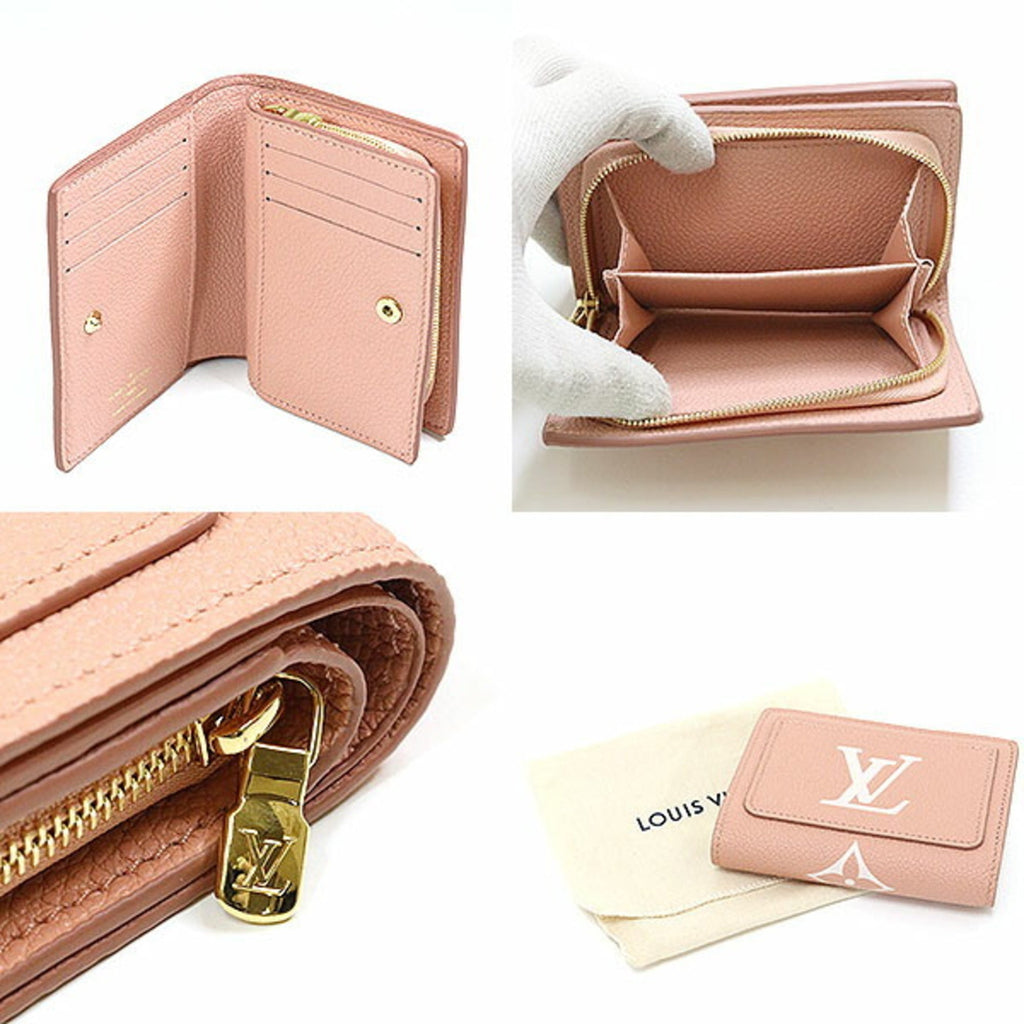Louis Vuitton Monogram Empreinte Gold Monogram Pink Monogram Empreinte Wallet