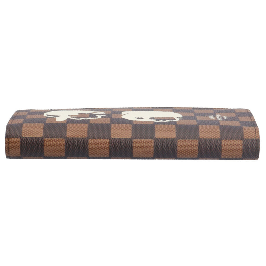 Louis Vuitton Brown Damier Canvas Long Wallet