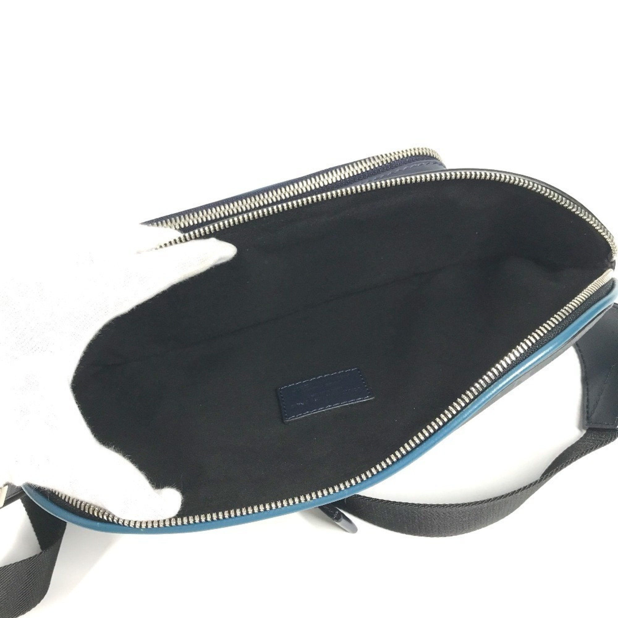 Louis Vuitton Blue Monogram Eclipse Navy Monogram Eclipse Epi Leather Fanny Pack Shoulder Bag