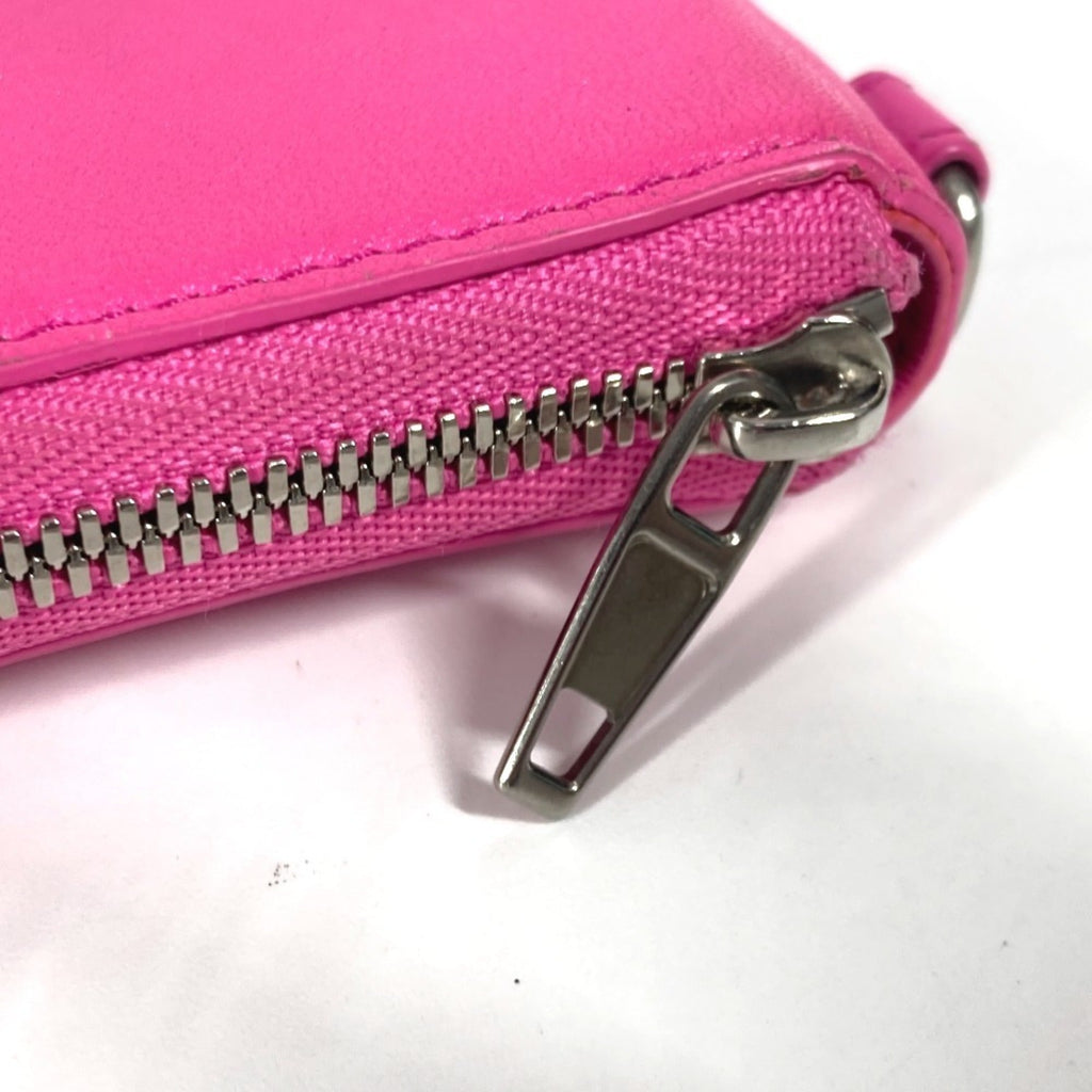 Balenciaga Pink Leather Wallet (Bi-Fold)