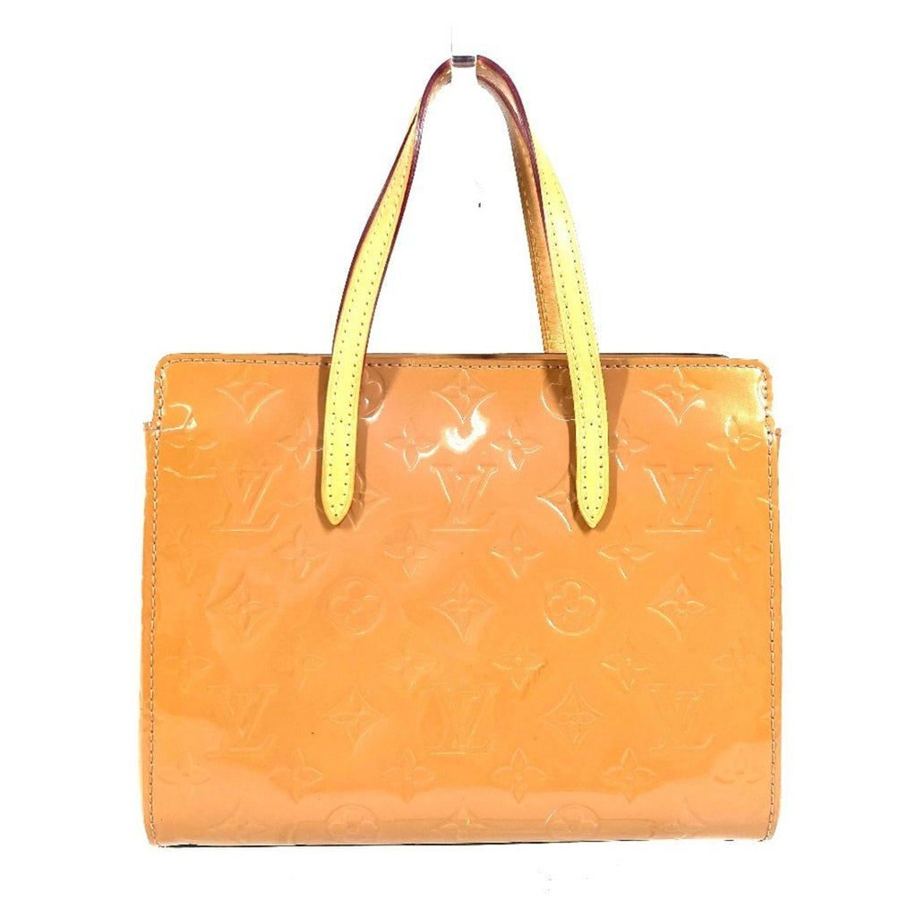Louis Vuitton Monogram Vernis Beige Rose Velours Monogram Vernis Handbag Tote Bag