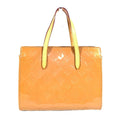 Louis Vuitton Monogram Vernis Beige Rose Velours Monogram Vernis Handbag Tote Bag